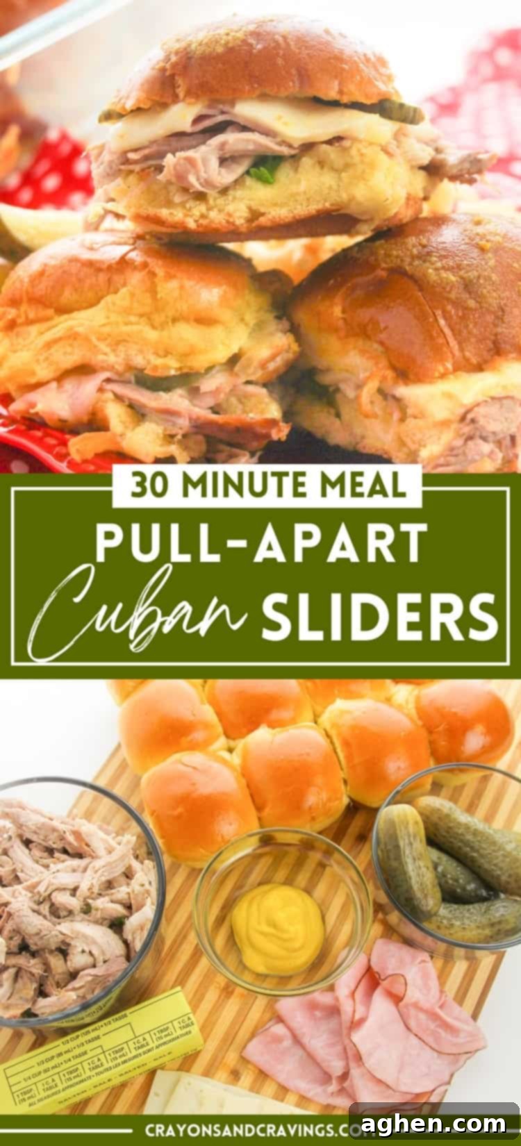 30 Minute Pull-Apart Cuban Sliders