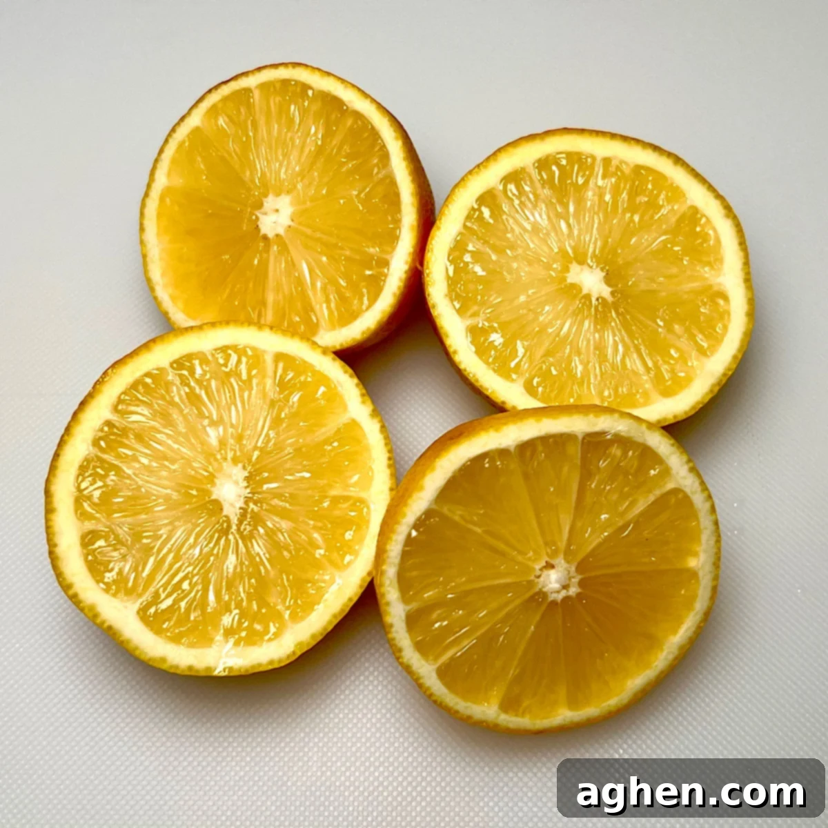 Master The Perfect Grilled Porterhouse Steak 4 Fresh lemons cut in half, ready for grilling