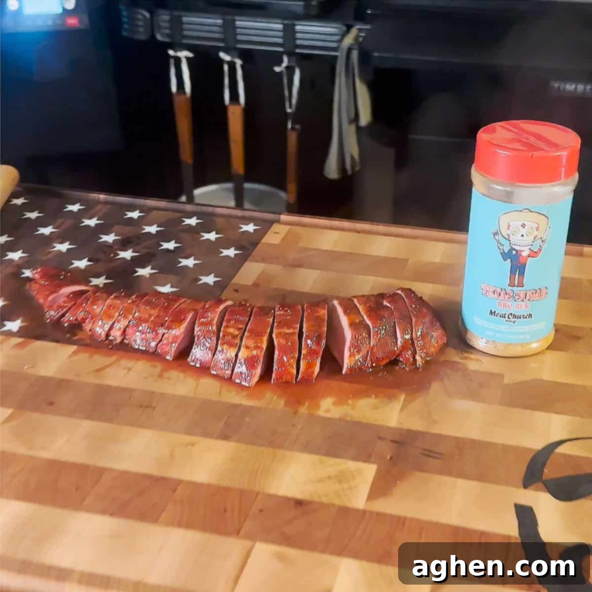 Smoked Pork Tenderloin on Traeger Timberline XL with Meat Church Texas Sugar Rub & Maple Whiskey Glaze