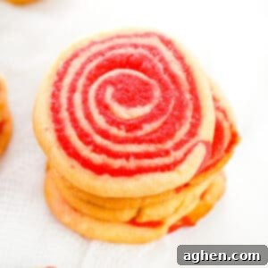 Festive Peppermint Swirls 7 Peppermint Pinwheel Cookies