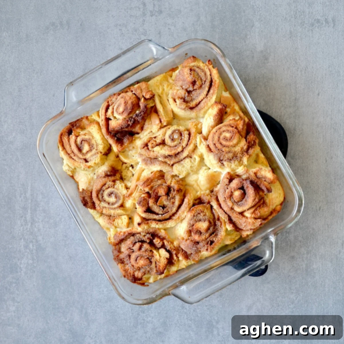 Baked cinnamon casserole