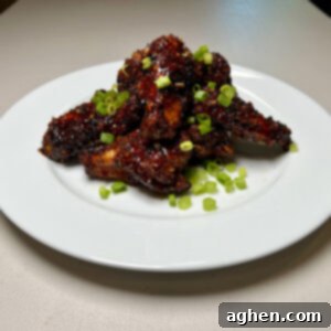 Grilled Asian Style Chicken Wings
