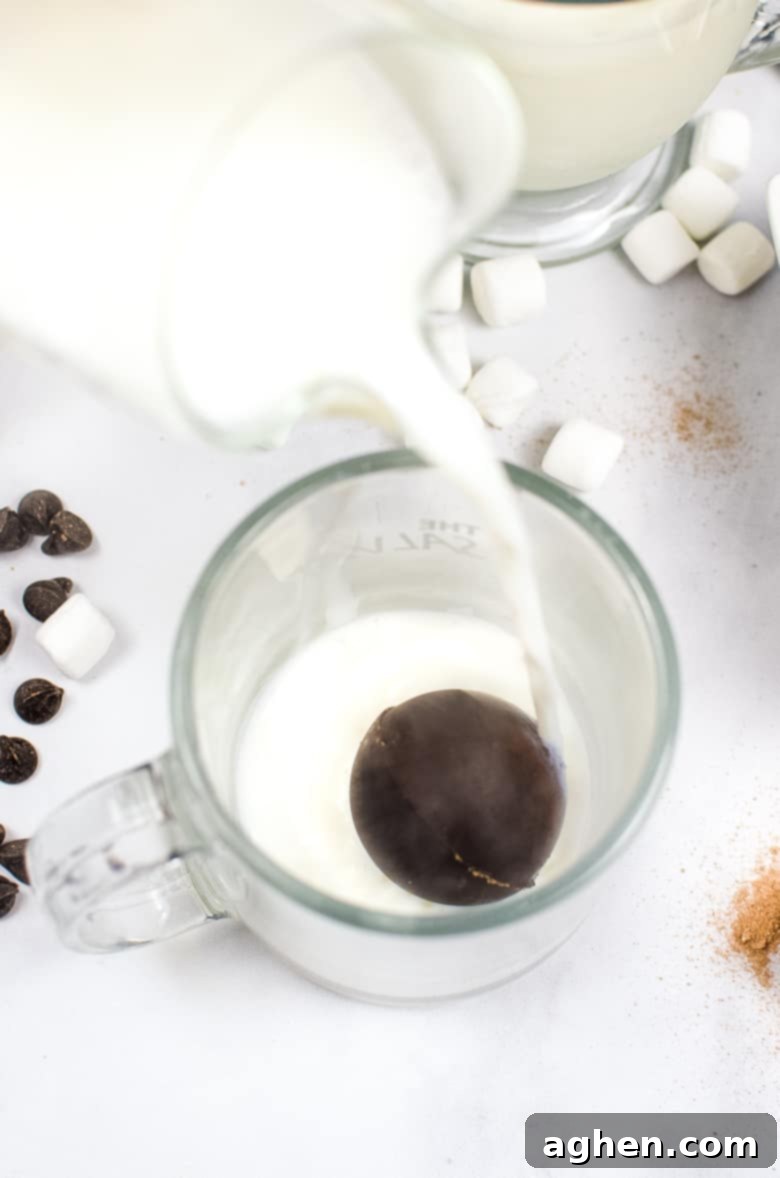 DIY Hot Chocolate Bombs, showcasing beautifully crafted chocolate spheres ready to be used.