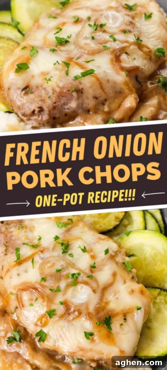 French Onion Pork Chops One-Pot Recipe