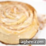 Giant Air Fryer Cinnamon Rolls Recipe