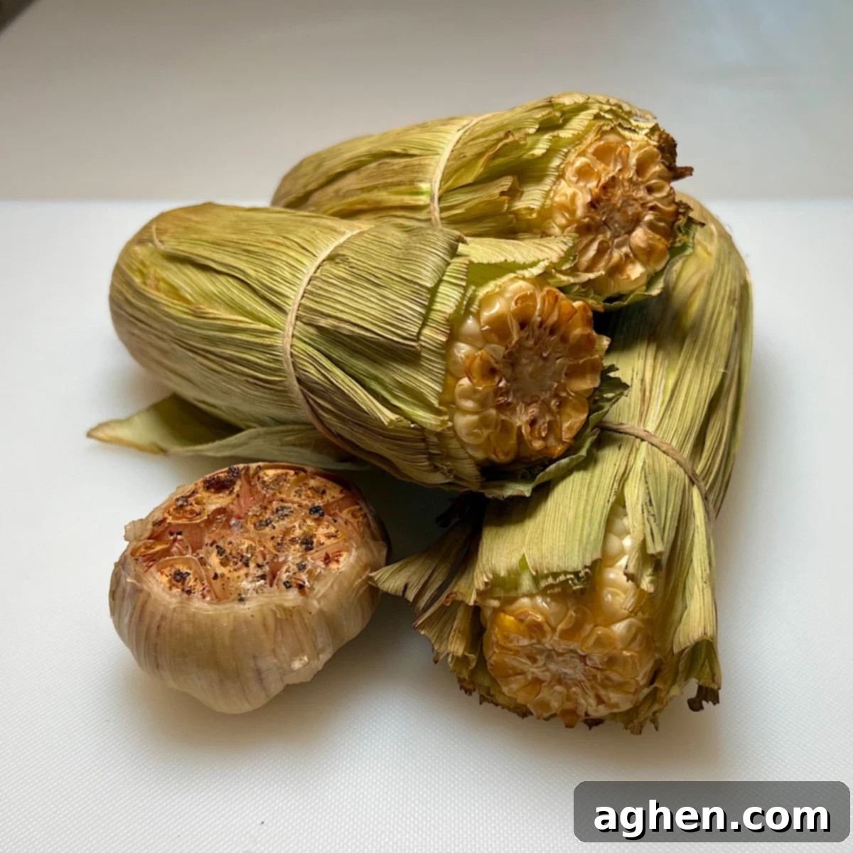 Smoked Corn: The Taste of Summer 12 finished corn on the cob