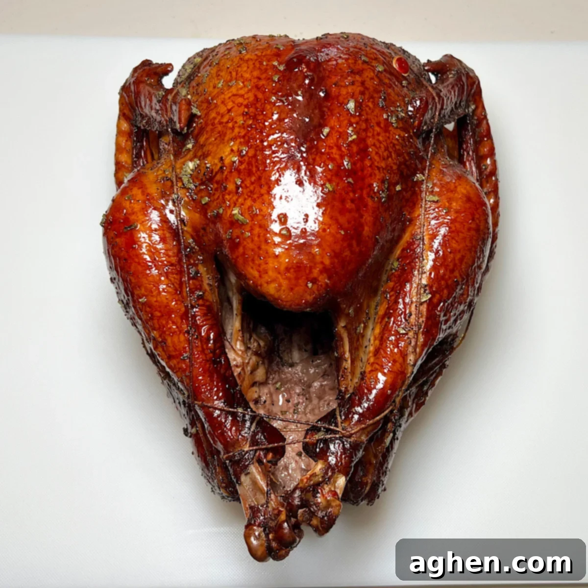 finished smoked turkey
