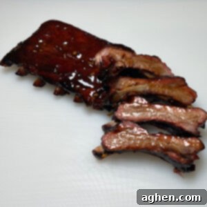 Asian Glazed Smoked Baby Back Ribs