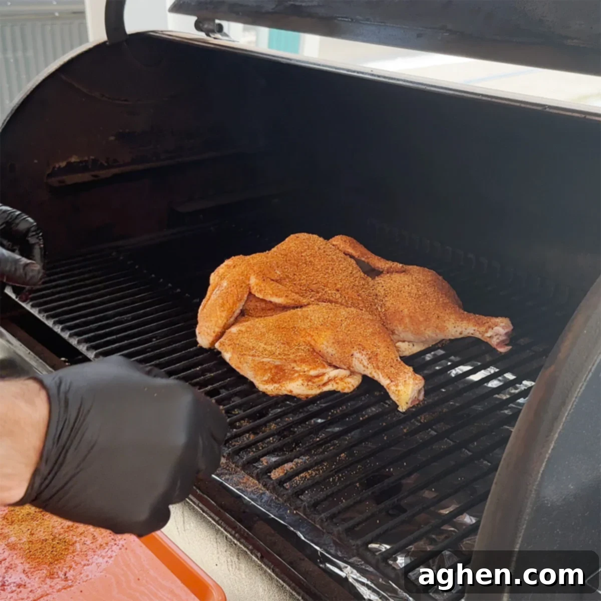 Pellet Grill Spatchcock Chicken: Achieve Juicy Perfection 6 Spatchcock Chicken Cooking on Traeger