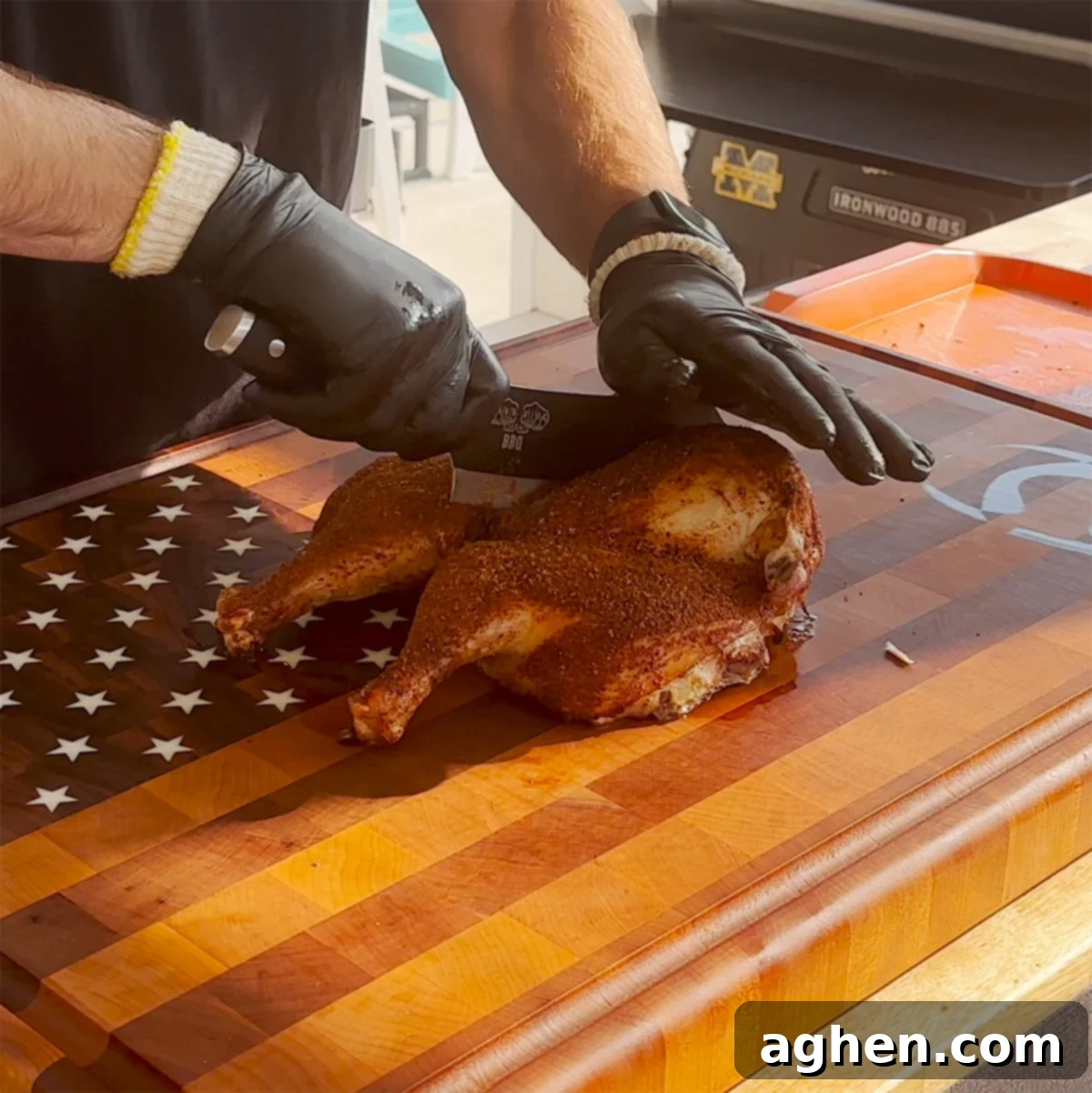 Pellet Grill Spatchcock Chicken: Achieve Juicy Perfection 7 Spatchcock Chicken Ready to Serve