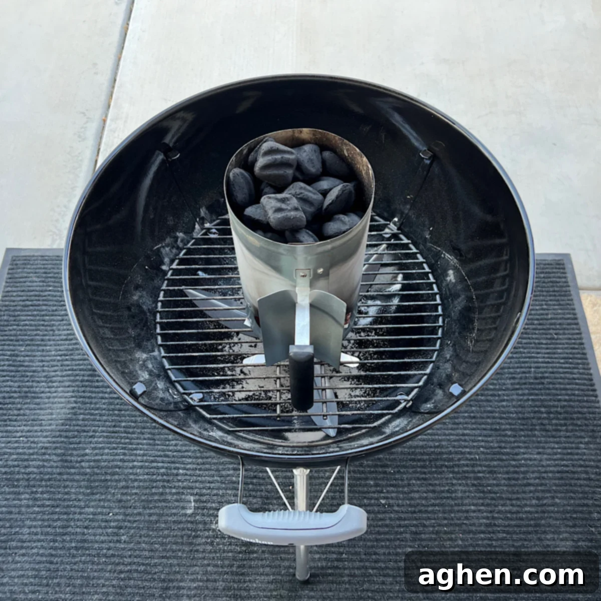 Competition BBQ Vet Reveals Korean Ribs Secrets 5 charcoal chimney fire starter