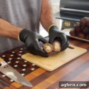 Bacon Wrapped Armadillo Eggs Finished