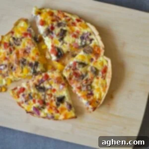 Skinny Tortilla Quiche Bake 7 Quiche slices