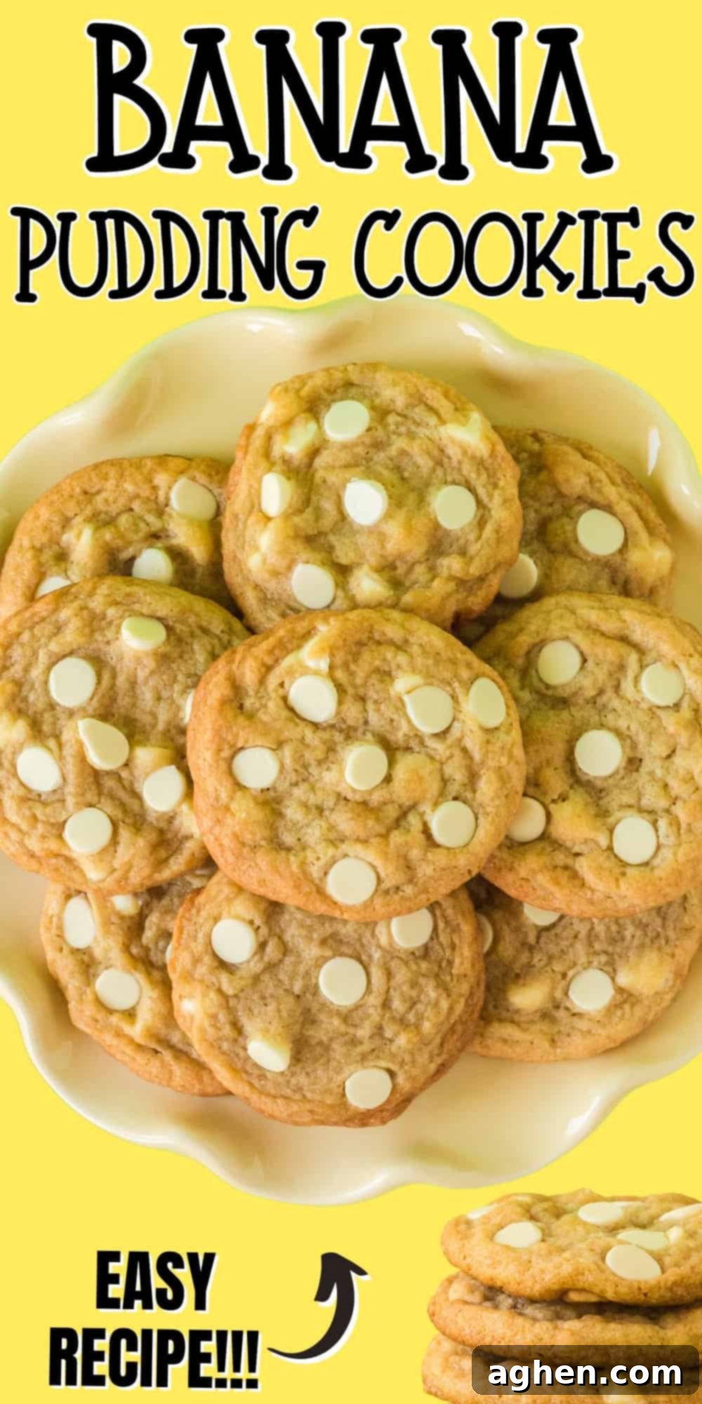 Banana Pudding Cookies Pin