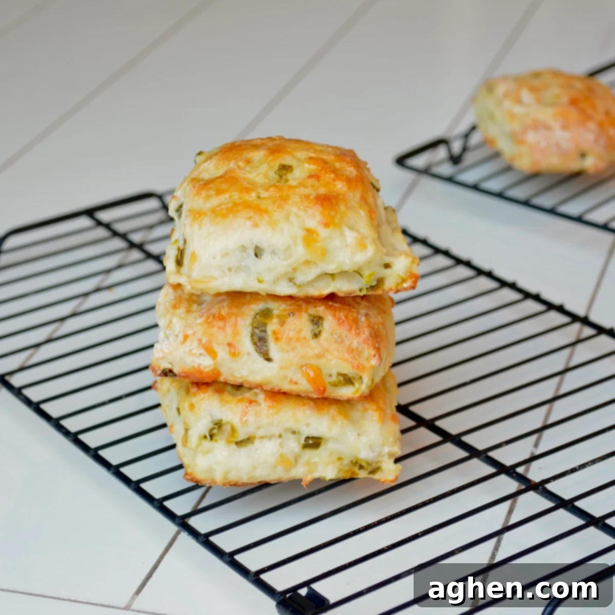 Jalapeno cheddar biscuits