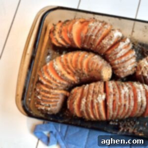 Guilt-Free Hasselback Sweet Potatoes 6 Baked sweet potatoes