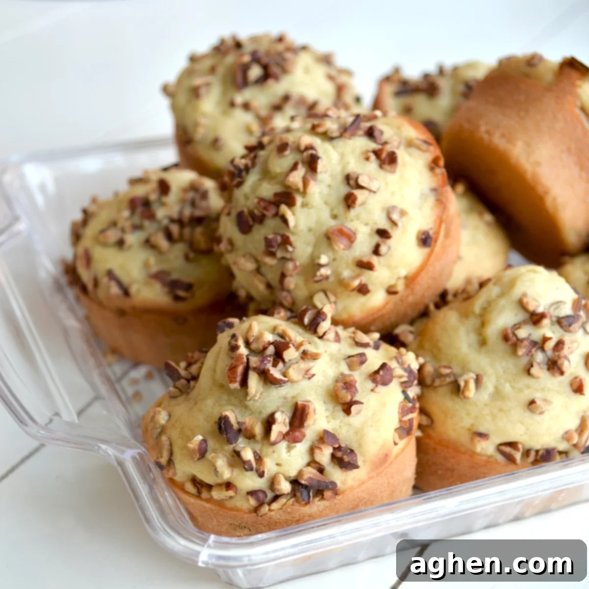 Guilt-Free Cranberry Pecan Muffins 2 Fluffy Cranberry Pecan Muffins, a perfect Weight Watchers snack