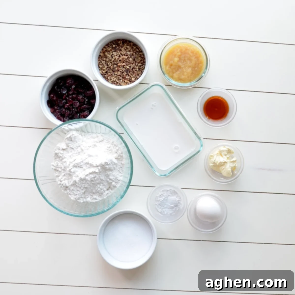 Guilt-Free Cranberry Pecan Muffins 3 Ingredients for making healthy cranberry pecan muffins