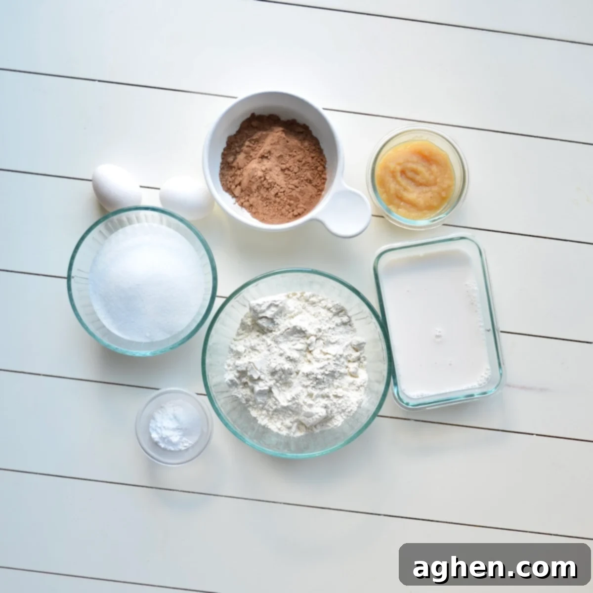 Smarter Black Forest Indulgence 4 cake batter ingredients
