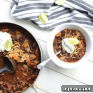 Black bean chili