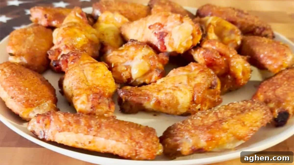 smoked chicken wings