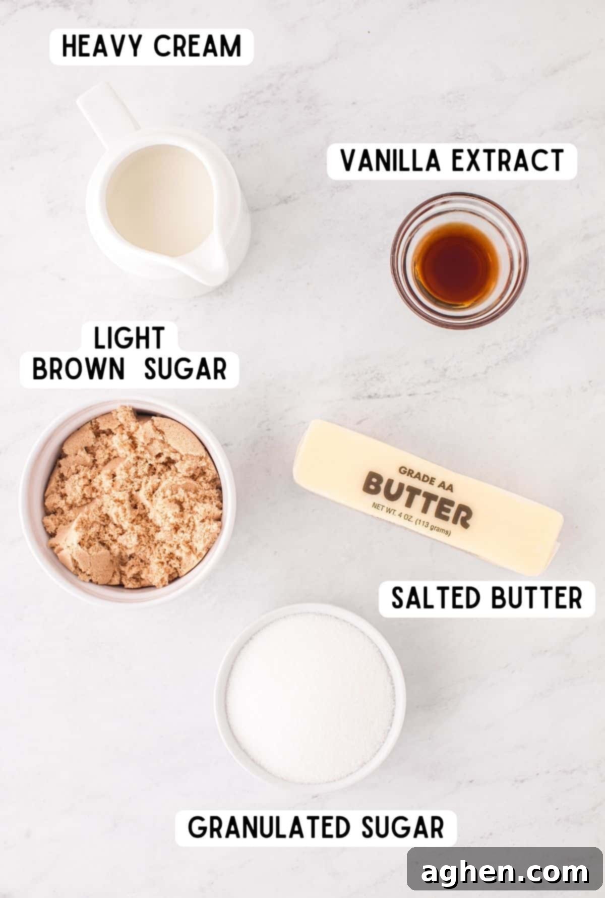 Perfect Homemade Caramel 4 Ingredients for homemade caramel sauce.