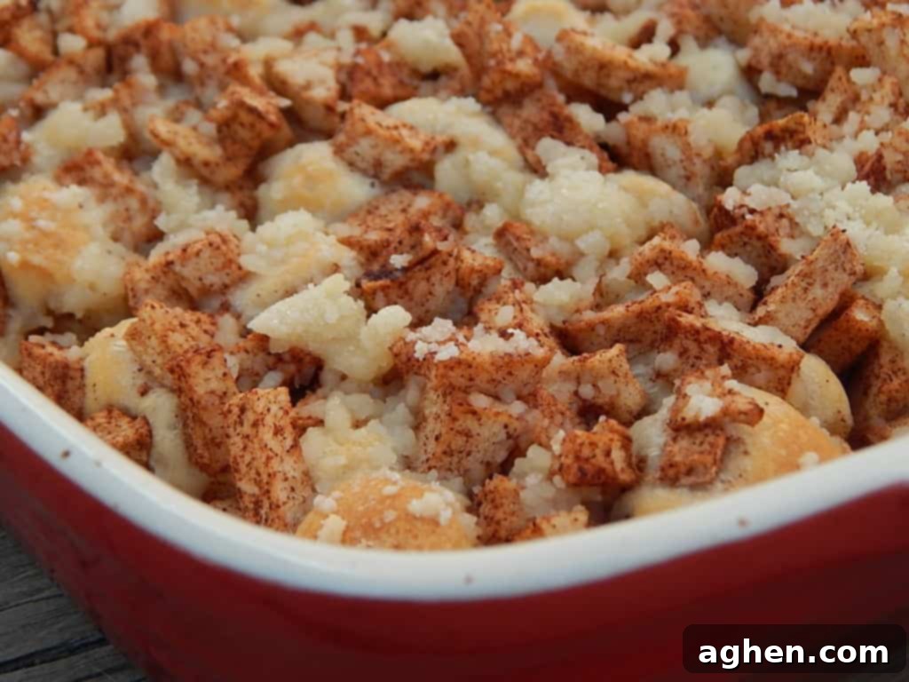 Pillsbury Biscuits: The Unexpected Star of Apple Cinnamon Crumble 8 Pillsbury Biscuits Apple Cinnamon Crumble baked and golden