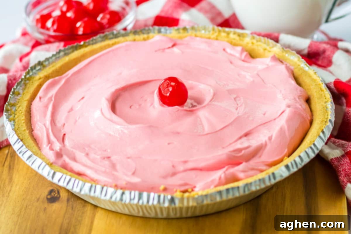No-Bake Kool-Aid Dream Pie 8 Cherry kool aid pie with cool whip in a graham cracker crust.