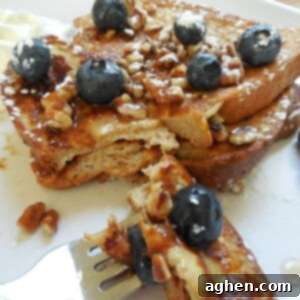 Gourmet Maple Pecan Banana French Toast 2 Maple Pecan Banana French Toast stack