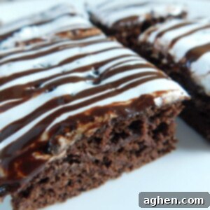 Guilt-Free Indulgence The Best Weight Watchers Brownies 7 A square image of Weight Watchers Rocky Road Brownies.
