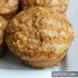 Cozy Apple Pumpkin Muffins 2 Apple Pumpkin Muffins with Caramel Drizzle