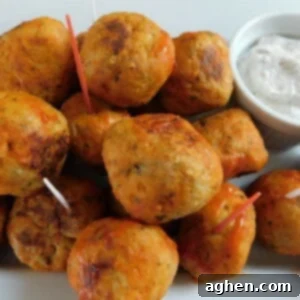 Fiery Buffalo Chicken Meatballs 2 Buffalo Chicken Meatballs