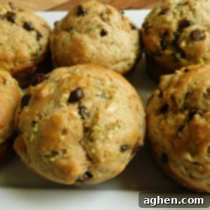 Decadent Chocolate Zucchini Muffins 2 chocolate zucchini muffins