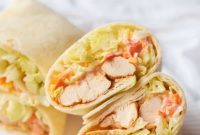 Spicy Buffalo Chicken Wraps