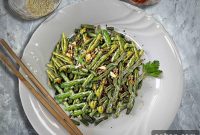 Crispy Air Fryer Chinese Green Beans