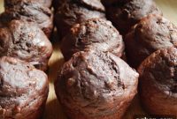 Decadent Double Chocolate Banana Muffins