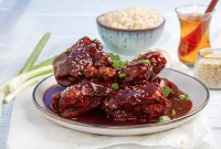Sticky Honey Garlic Instant Pot Chicken