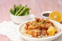 Lightened-Up Weight Watchers Orange Chicken