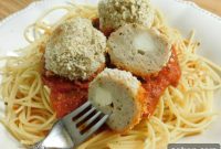 Cheesy Chicken Parmesan Meatballs