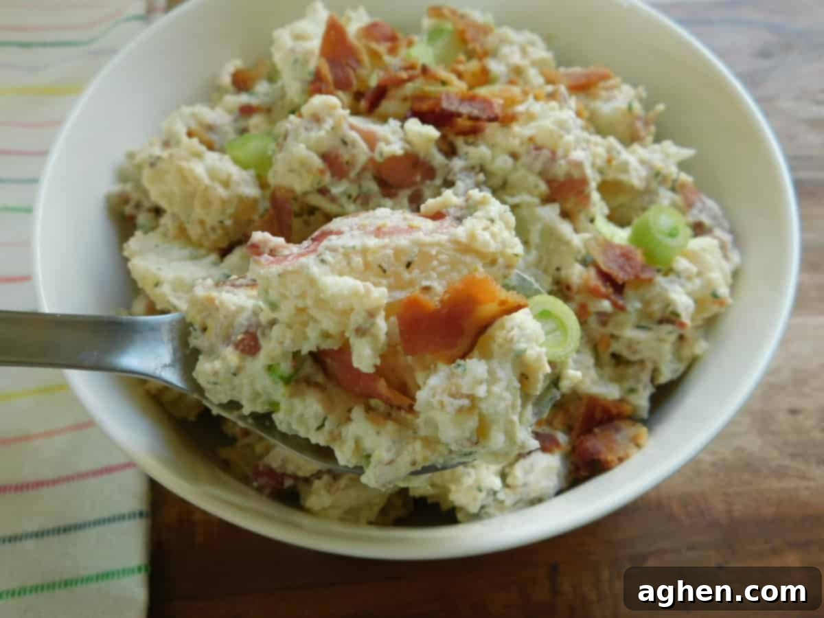 31 Delicious Healthy Sides for Any Meal 15 Parmesan Bacon Ranch Potato Salad