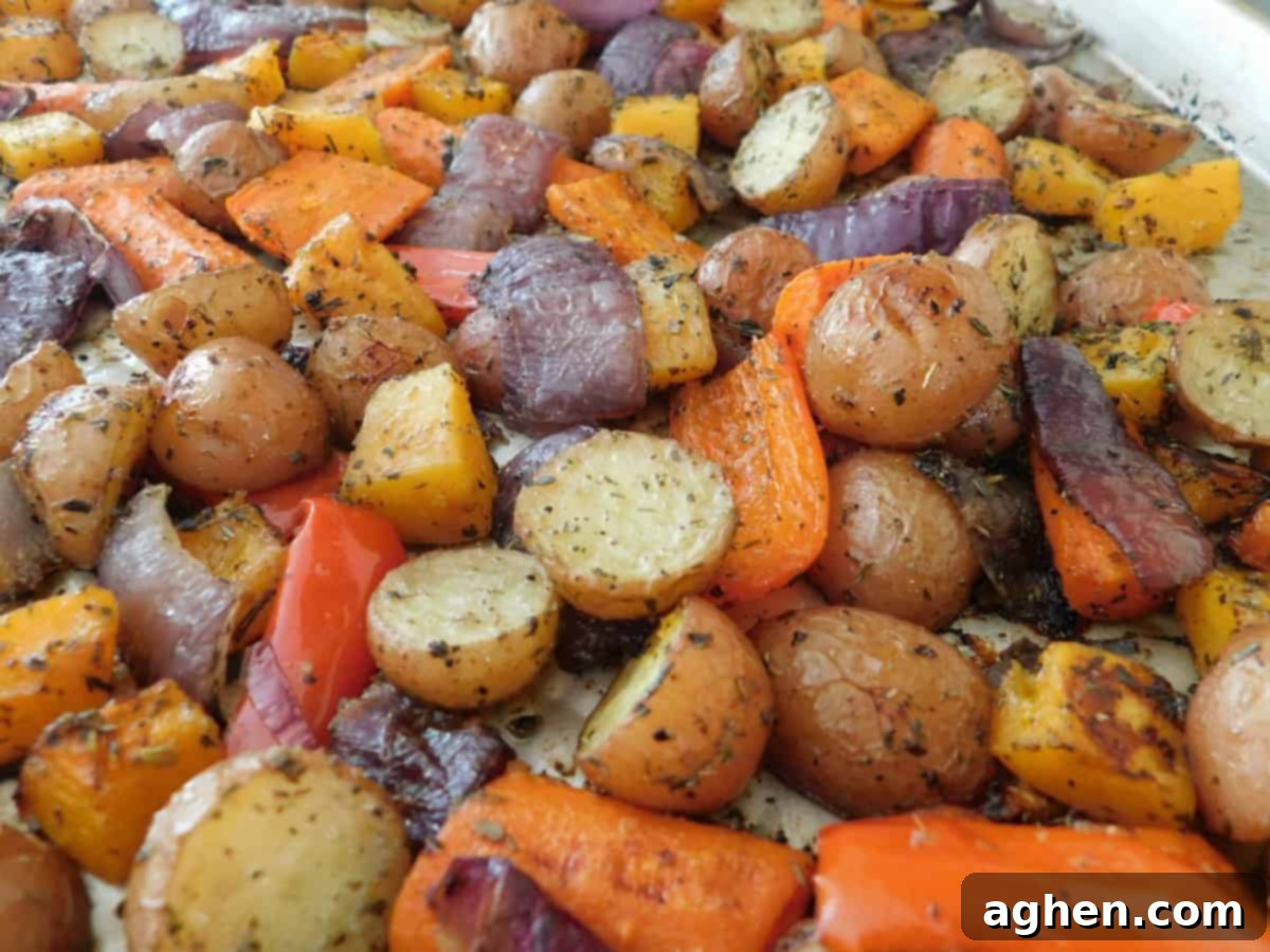 31 Delicious Healthy Sides for Any Meal 16 Roasted vegetables on sheet pan