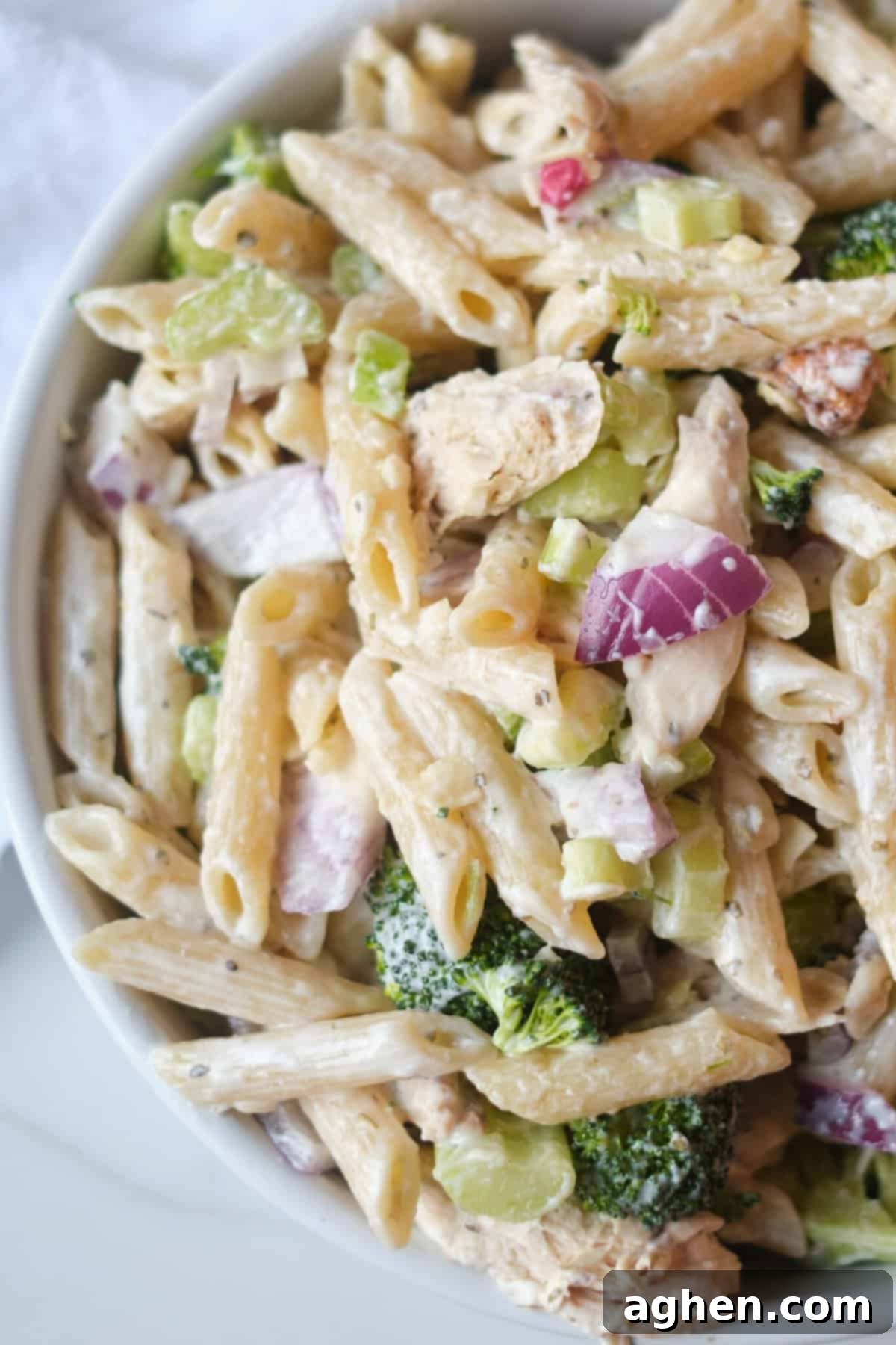 31 Delicious Healthy Sides for Any Meal 24 Chicken and Broccoli Pasta Salad