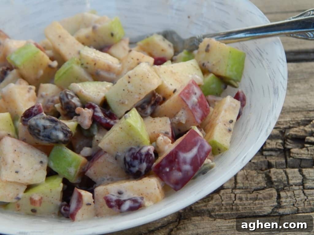 31 Delicious Healthy Sides for Any Meal 28 weight watchers friendly Apple Yogurt Salad
