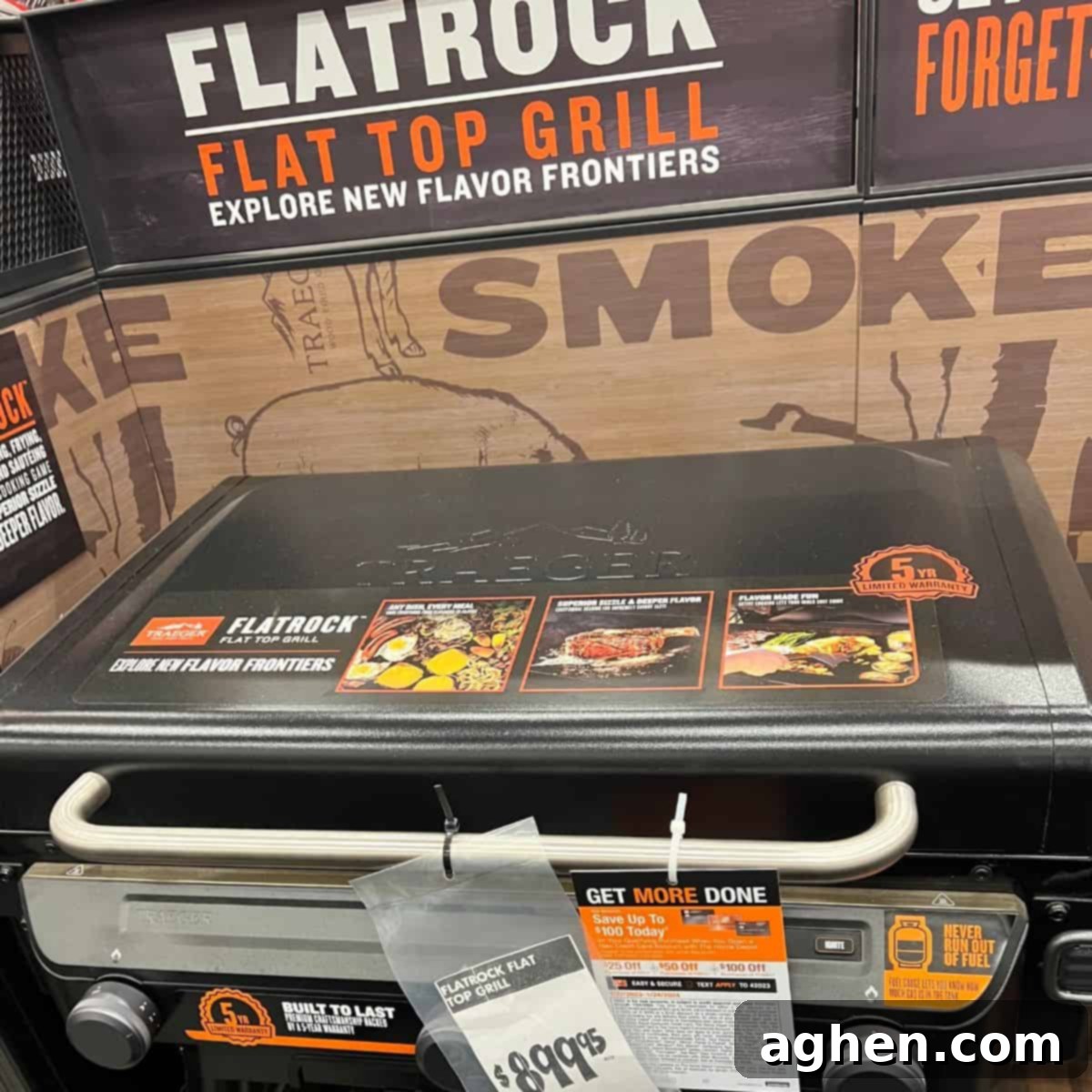 Sizzle or Sear: Picking Your Perfect Cooktop 3 Traeger Flatrock Flat top grill sitting on the sales floor