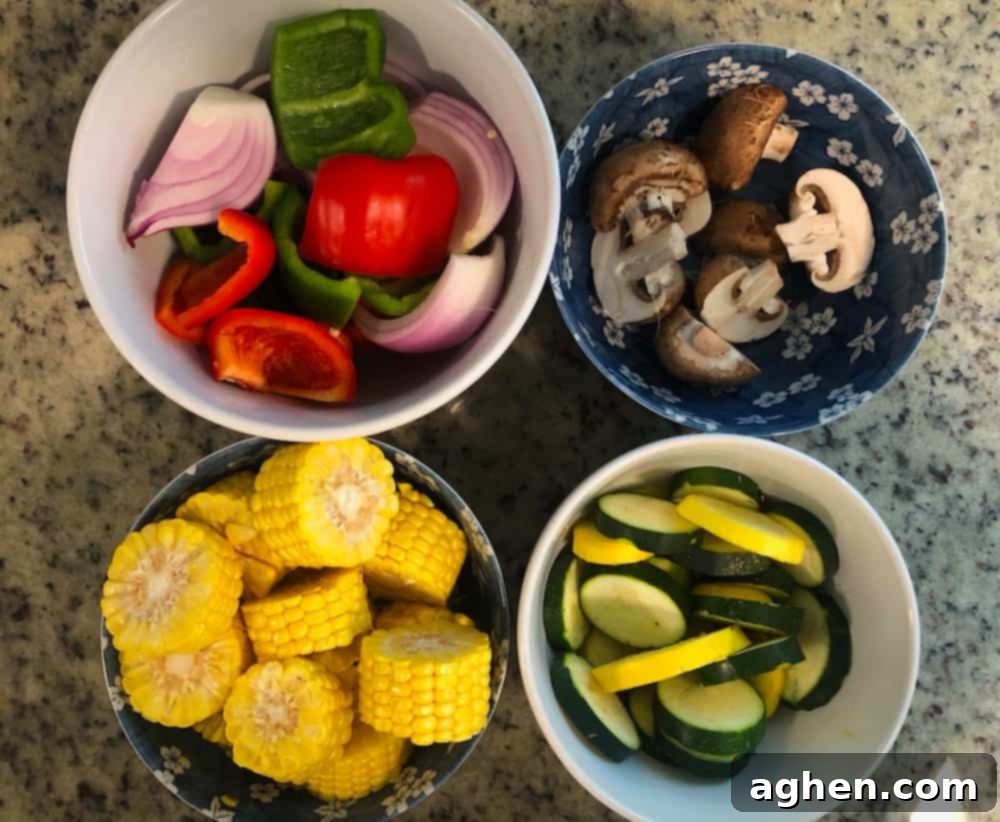 12 Steps to Mastering Your Big Green Egg's Ultimate Accessory 3 steak kabob ingredients in bowls