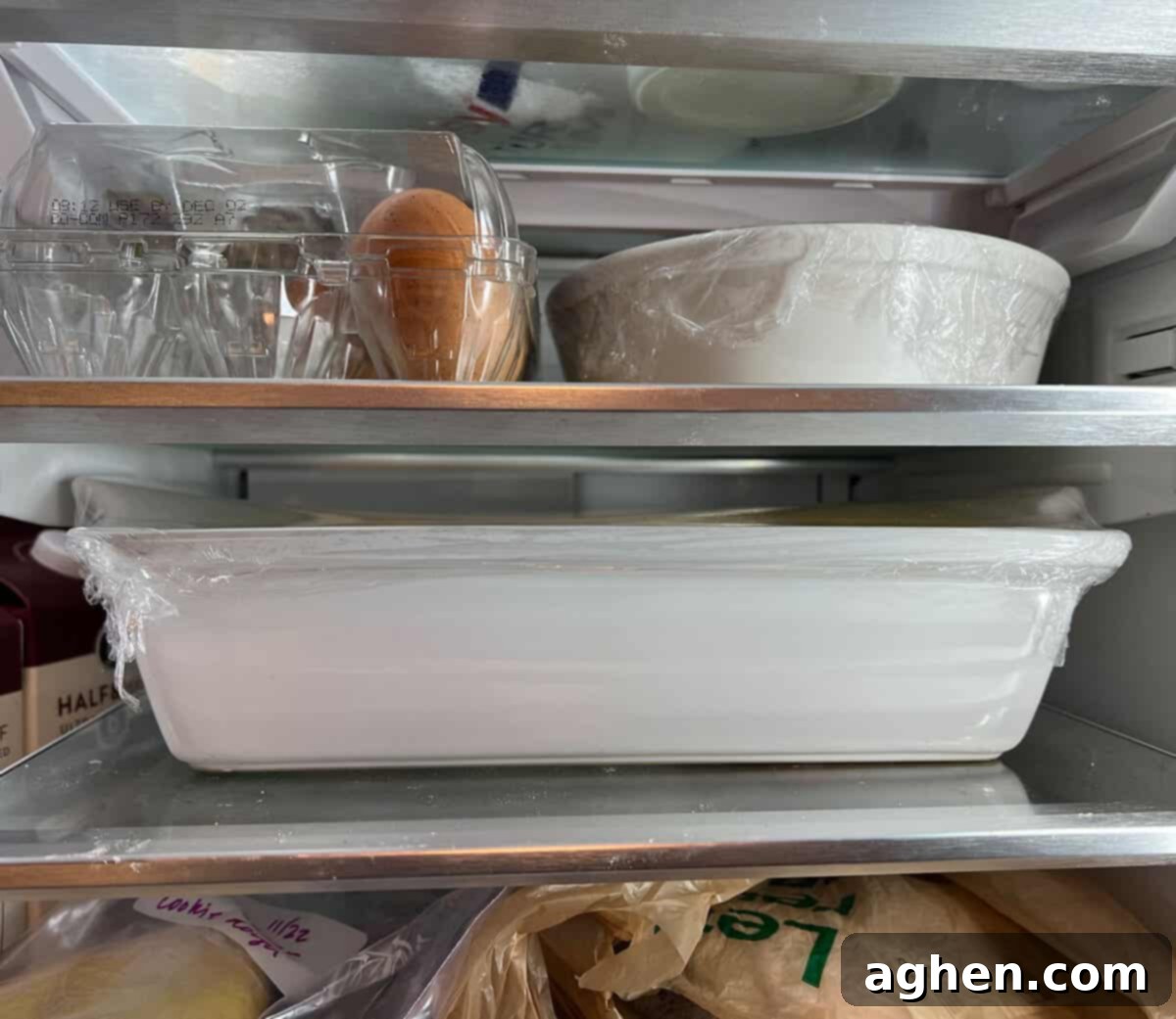 12 Revelations From My Le Creuset Investment 3 Le Creuset casserole dish in the fridge