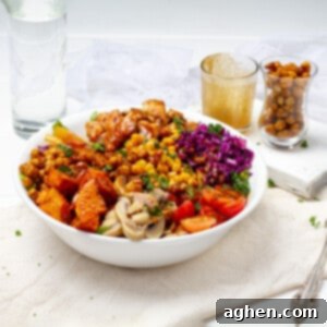 Weight Watchers Guide to Crafting the Ultimate Buddha Bowl 9 Buddha Bowls plated on table