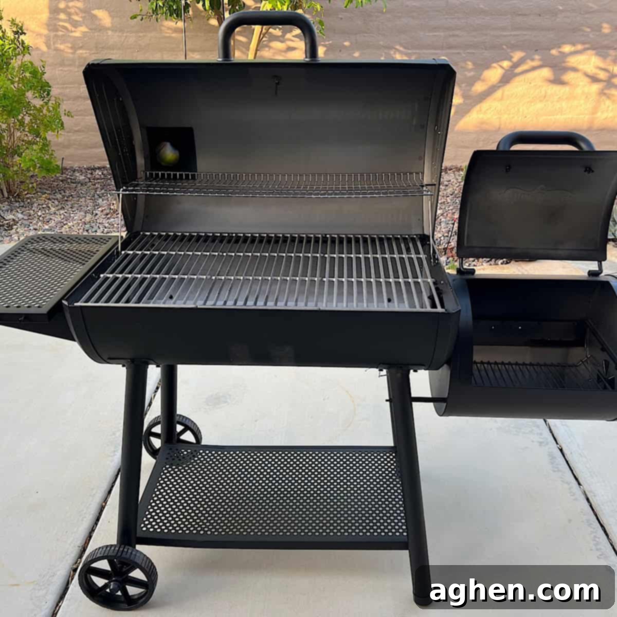 Before You Buy an Offset Smoker: 10 Critical Facts (And Yes, It's Enormous!) 2 offset smoker open