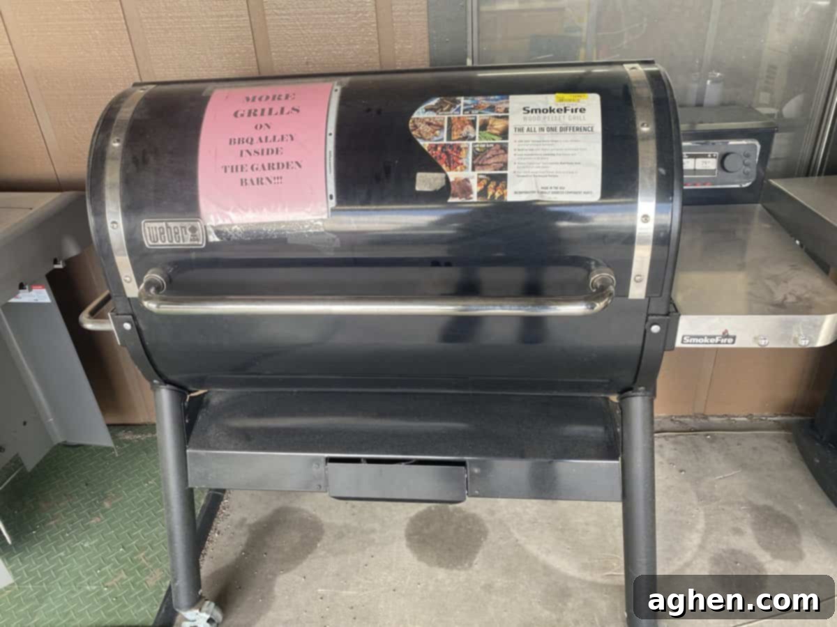 The 7 Best Weber Grills of 2024 Why Number 3 Changes Everything 6 weber smokefire smoker on display