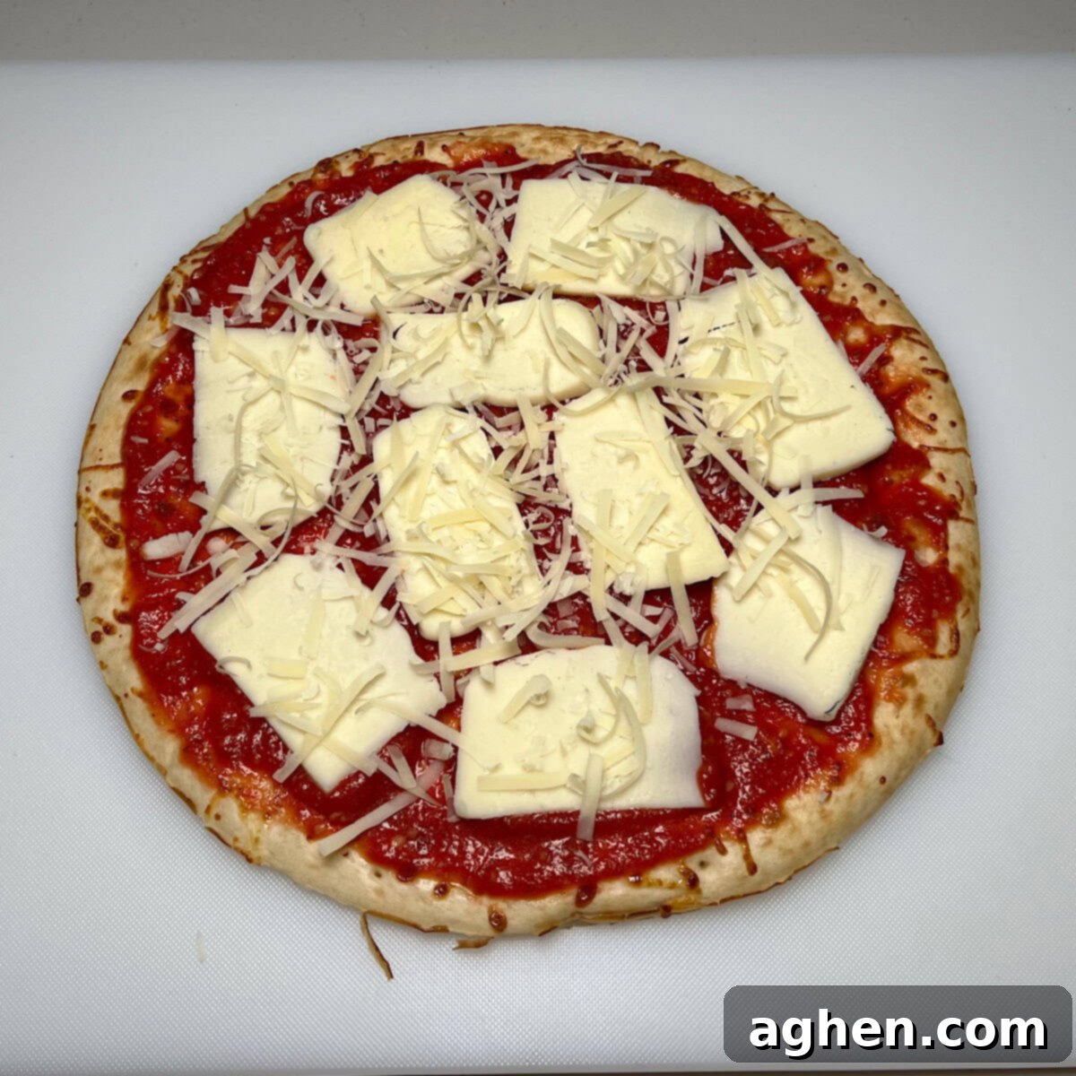 Weber Izgarasında 5 Adımda Mükemmel Pizza Tarifi 9 pizza crust with cheese